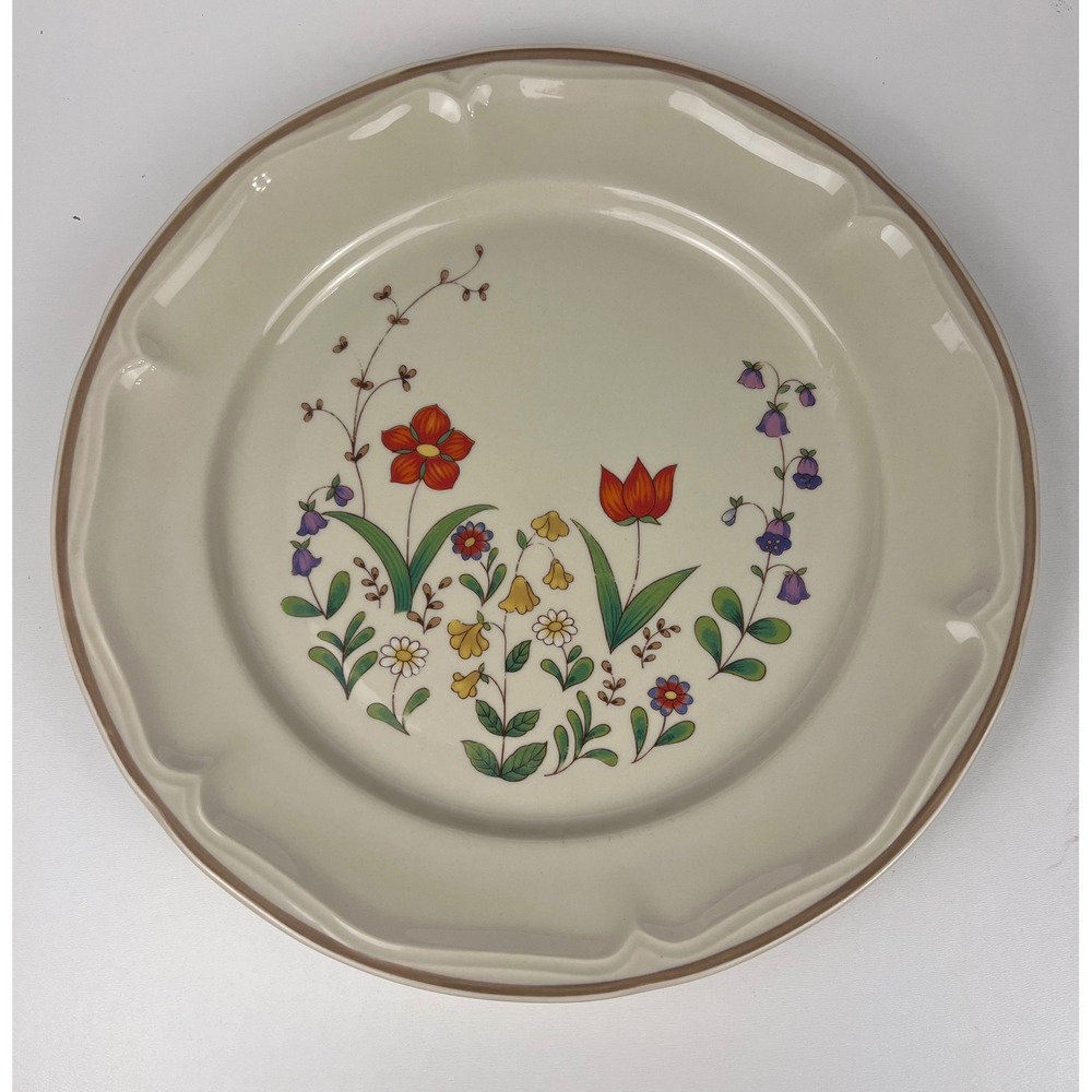 Vintage Newcor 1986‎ Stoneware 6001 Spring Garden Dinner Plate Replacement